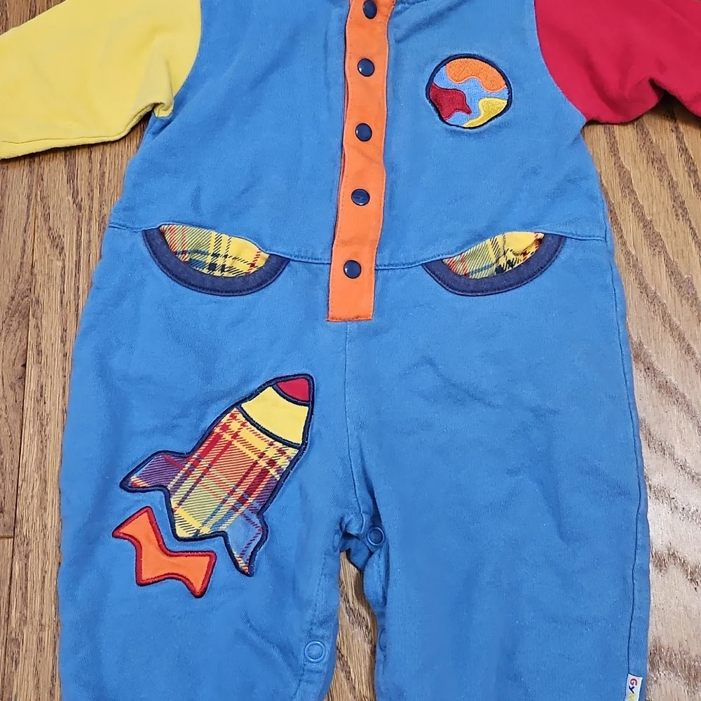 Vintage Gymboree Romper Sz Newborn